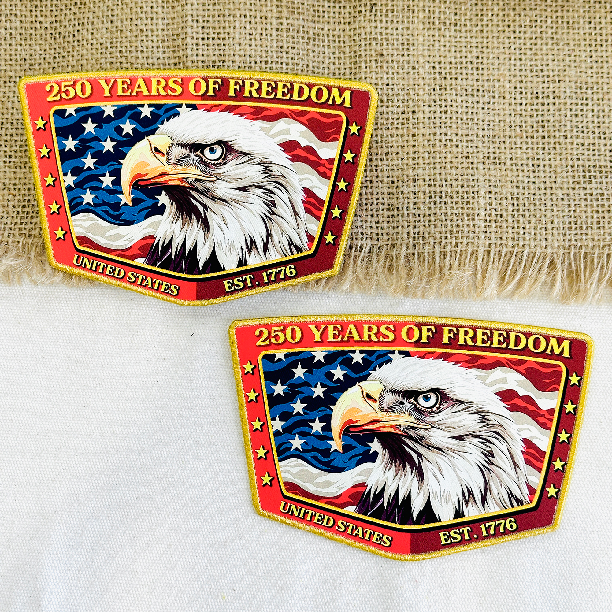 American Eagle 250 Years of Freedom Patch