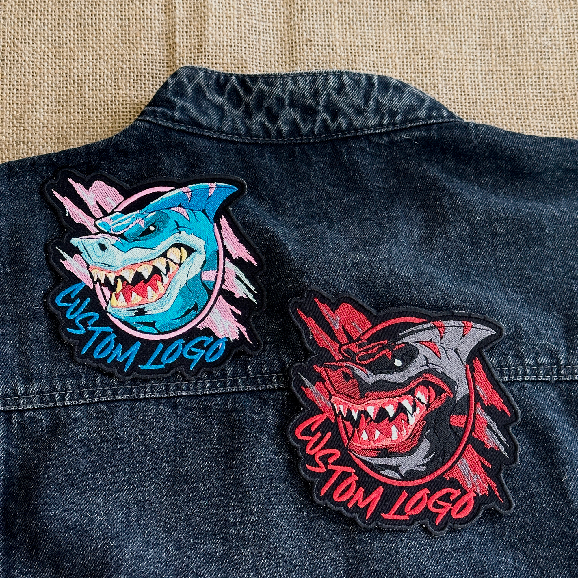 Custom Embroidered Patches With Logo Name
