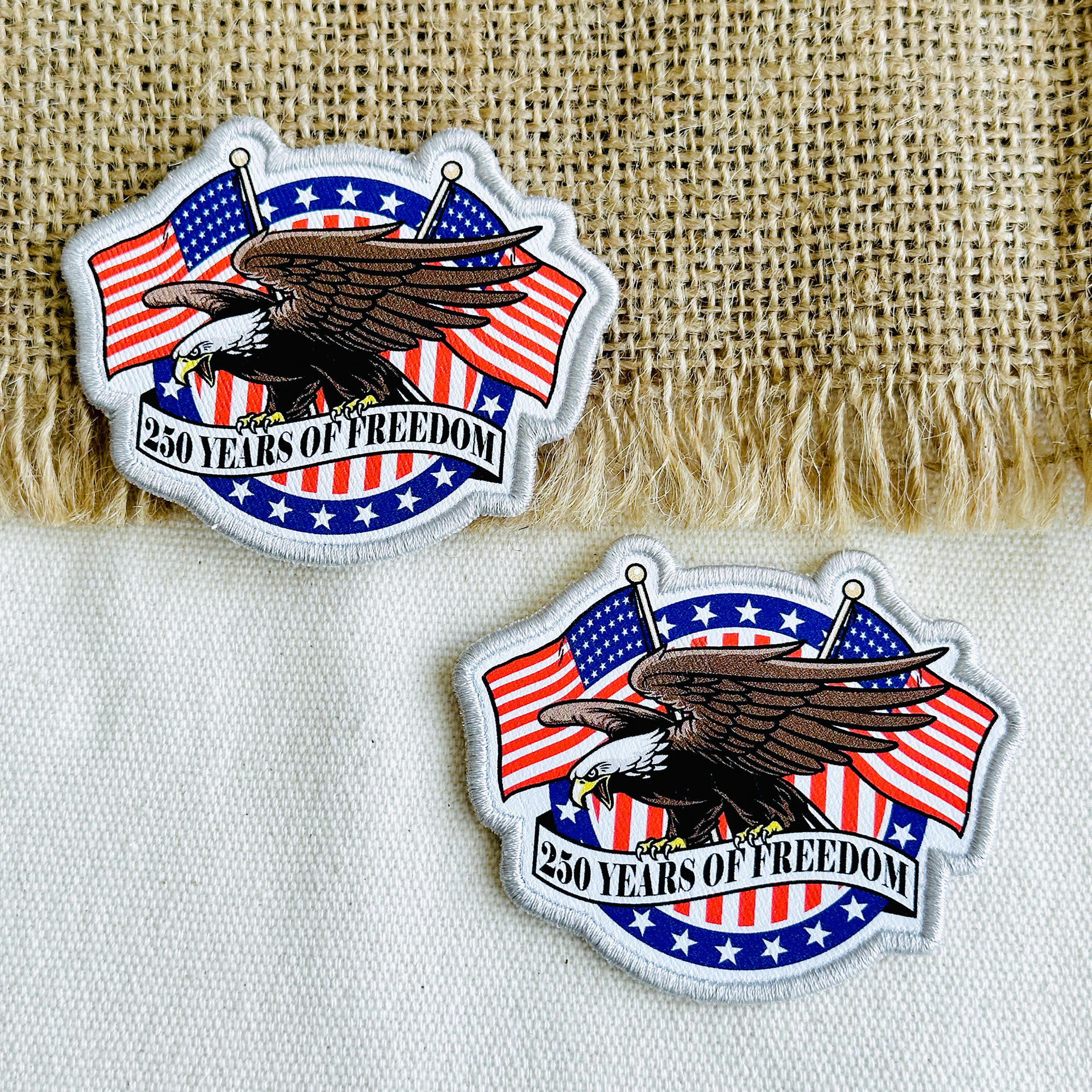 250 Years of Freedom Eagle Patch