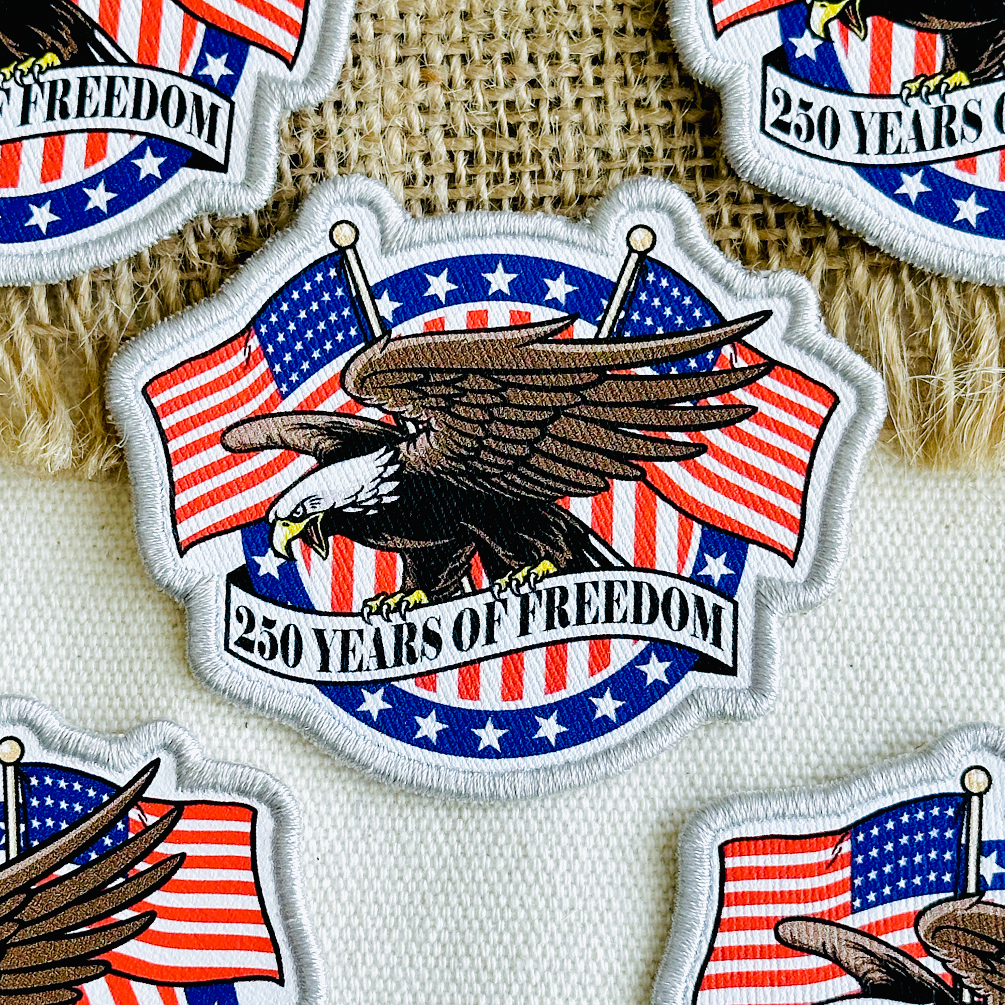 250 Years of Freedom Eagle Patch