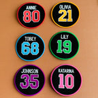 Personalized Sports Number Patch