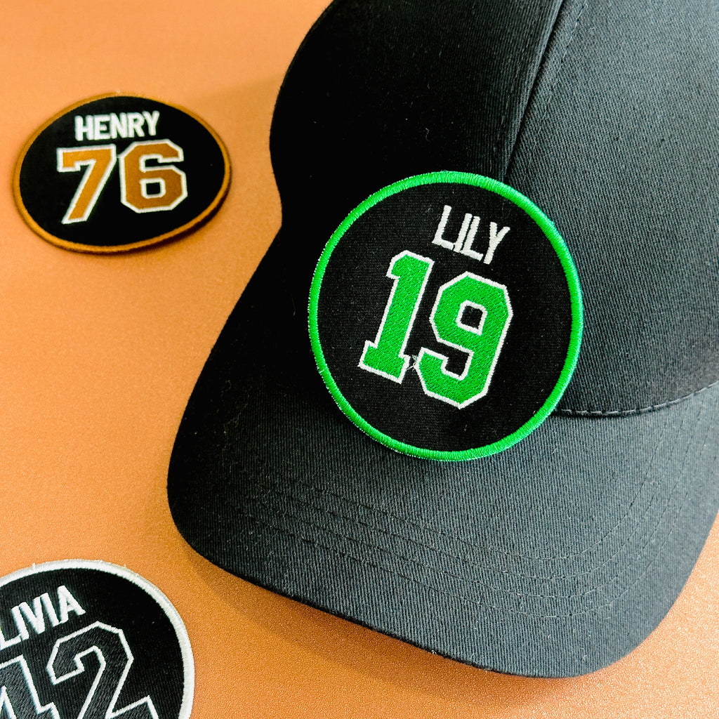 Personalized Sports Number Patch