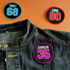 Personalized Sports Number Patch