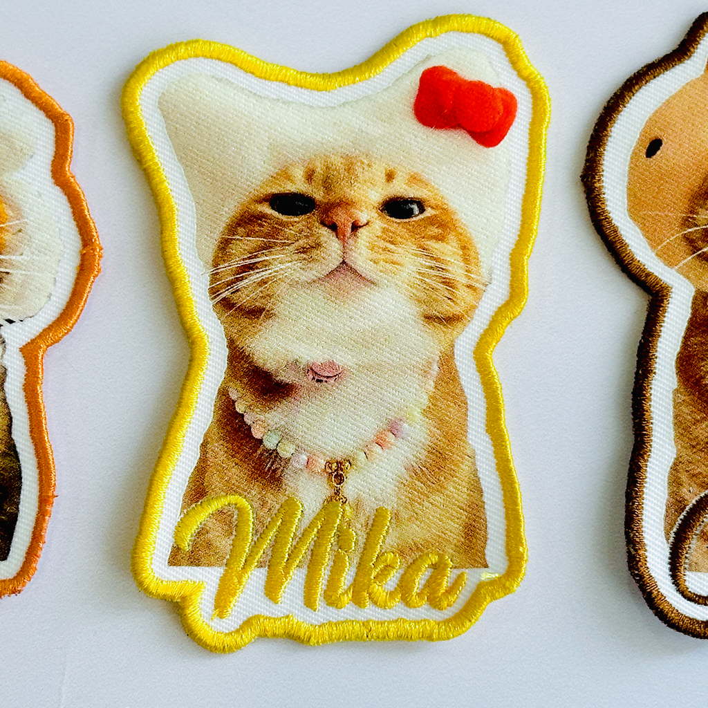 Personalized Cat Photo Patch Gift for Cat Lovers