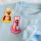 Custom Dog Name Printed Patch