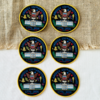 America 250th Commemorative Full Embroidered Patch
