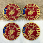 Marine Corps USMC Patch, 250 Years of Honor & Valor USA Embroidered Patch (1775–2025)