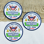 America 250th Anniversary Printed Patch | 1776–2026 USA