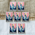 No Kings Printed Patch | Statue of Liberty 250th Freedom Edition