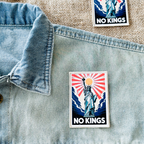 No Kings Printed Patch | Statue of Liberty 250th Freedom Edition