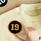 Custom Embroidered Number Patch