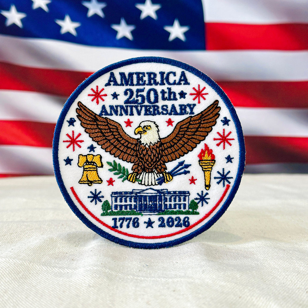 USA 250th Anniversary 1776-2026 Patch