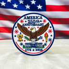 USA 250th Anniversary 1776-2026 Patch
