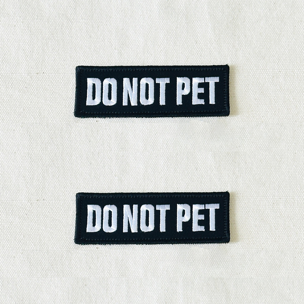 Dog Harness Embroidered Patches