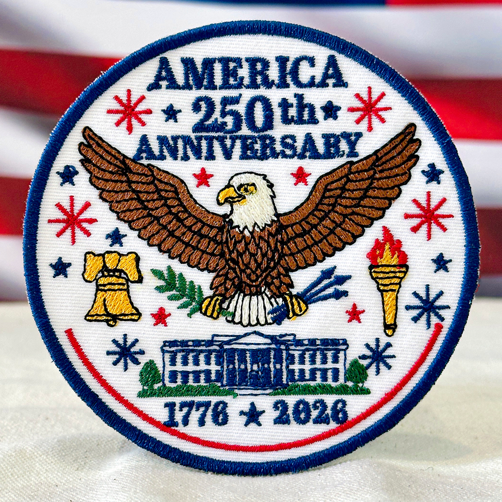 USA 250th Anniversary 1776-2026 Patch