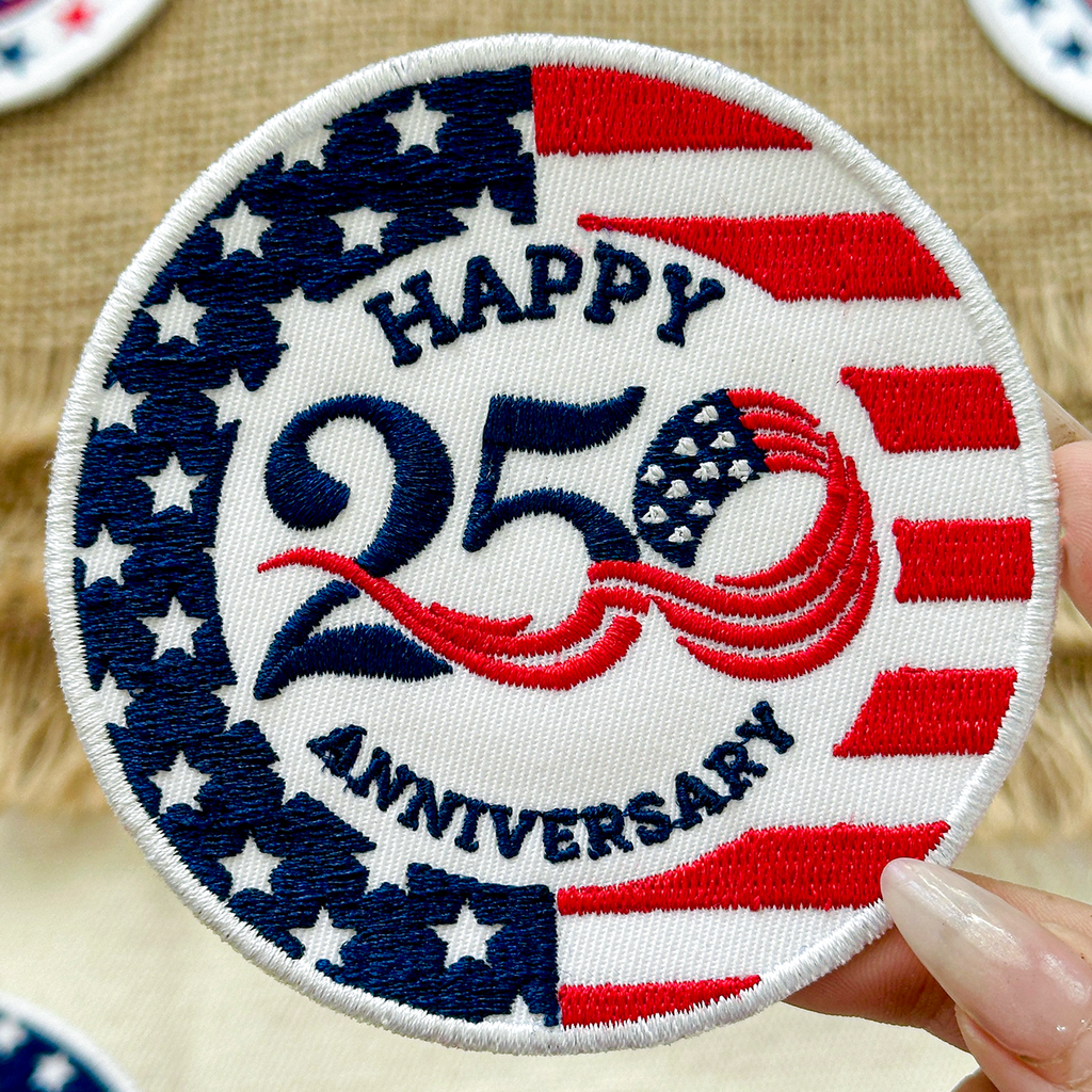 Happy 250 Years Anniversary Patch