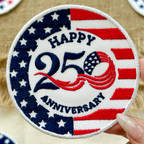 Happy 250 Years Anniversary Patch