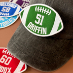 American Football Name Patch