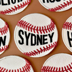 Personalized Baseball Name Patch