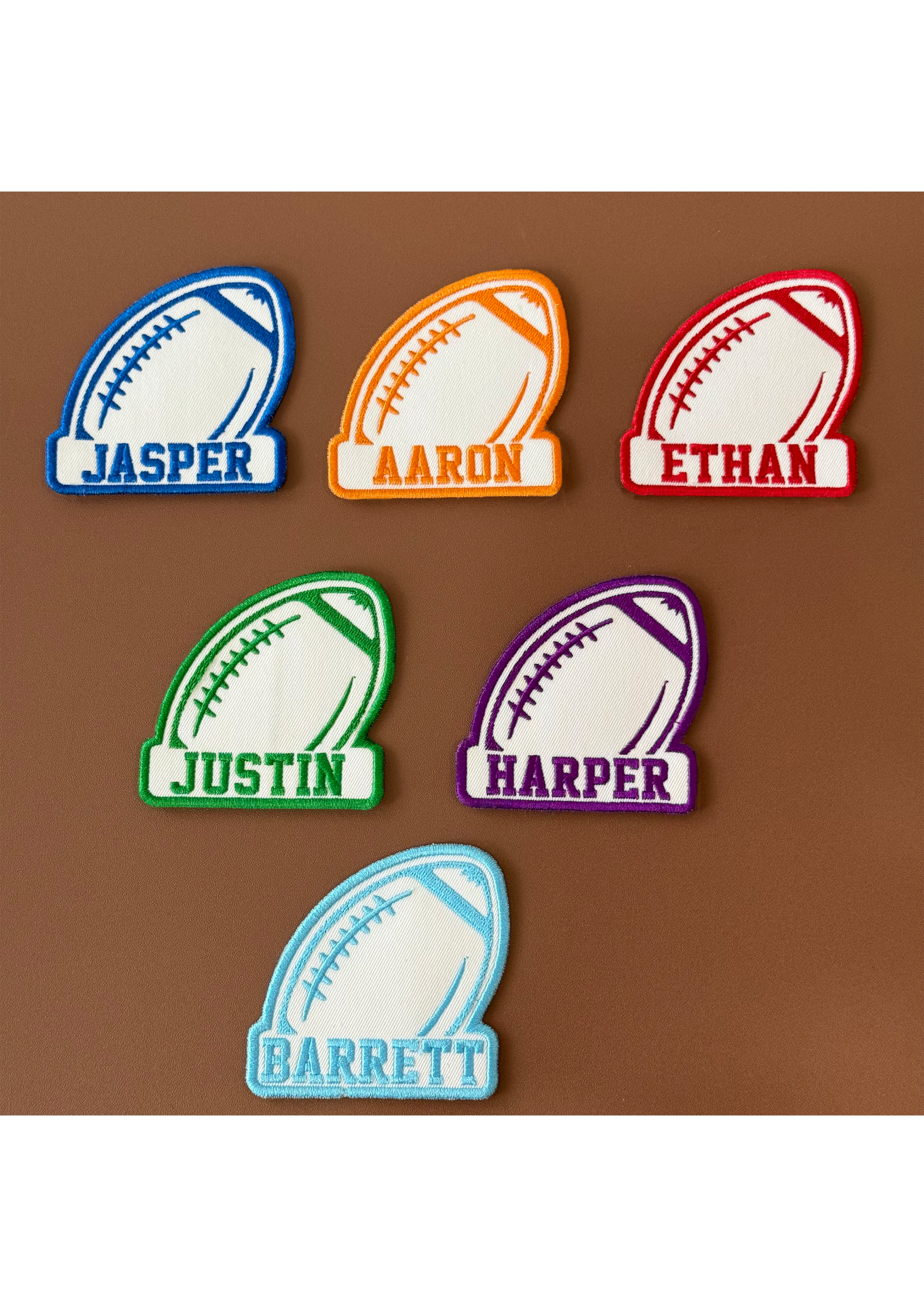 Football Player Name Patch
