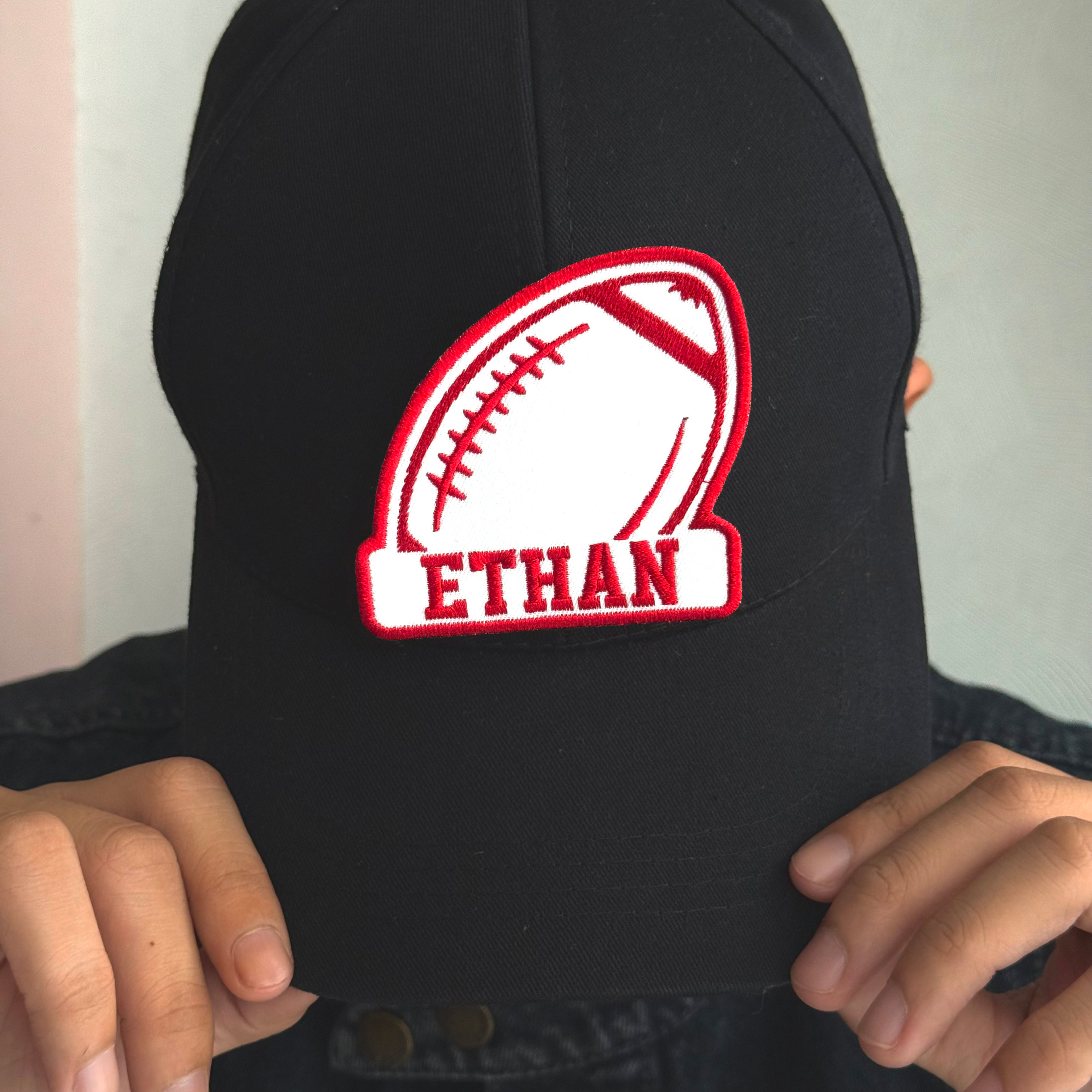 Football Player Name Patch