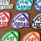 Custom Embroidered Name & Number