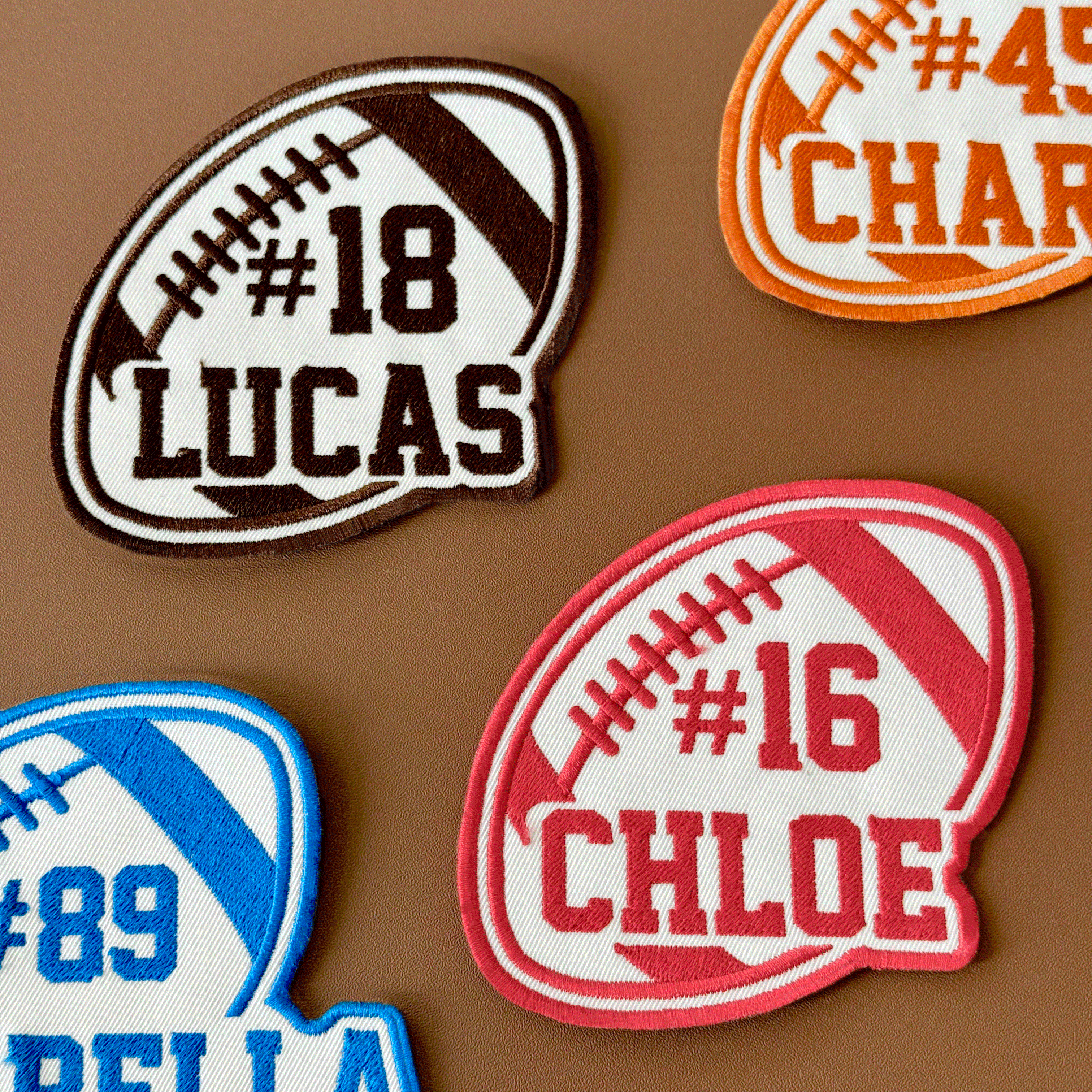 Custom Embroidered Name & Number