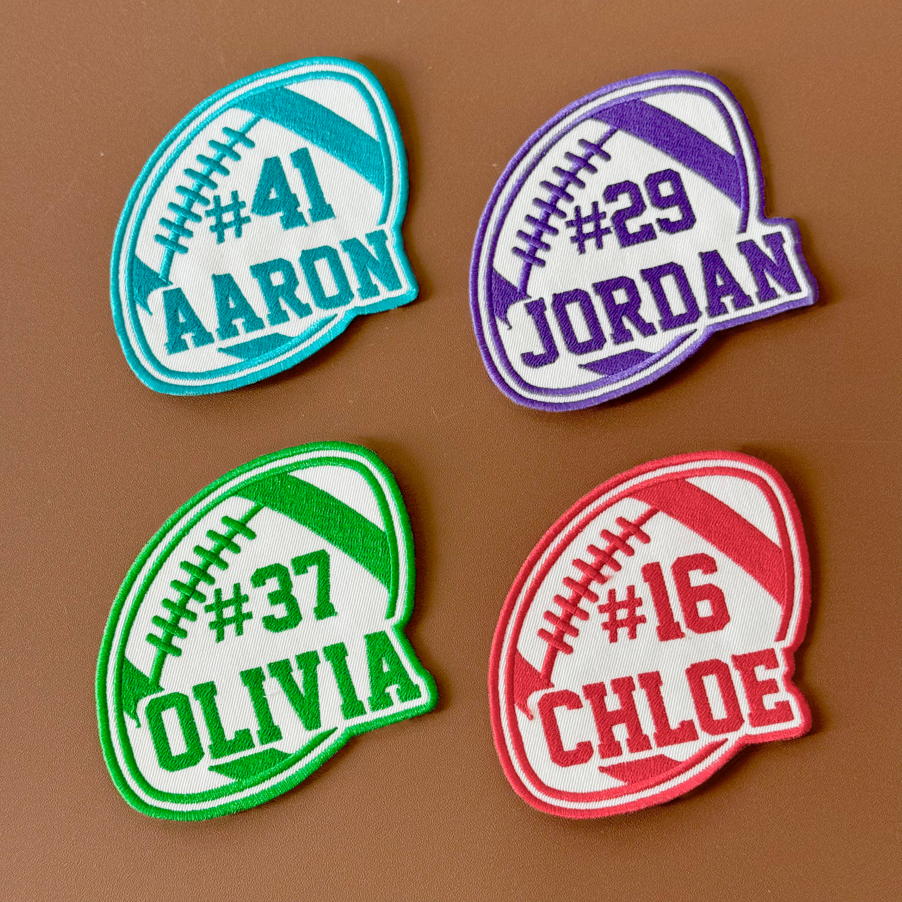 Custom Embroidered Name & Number