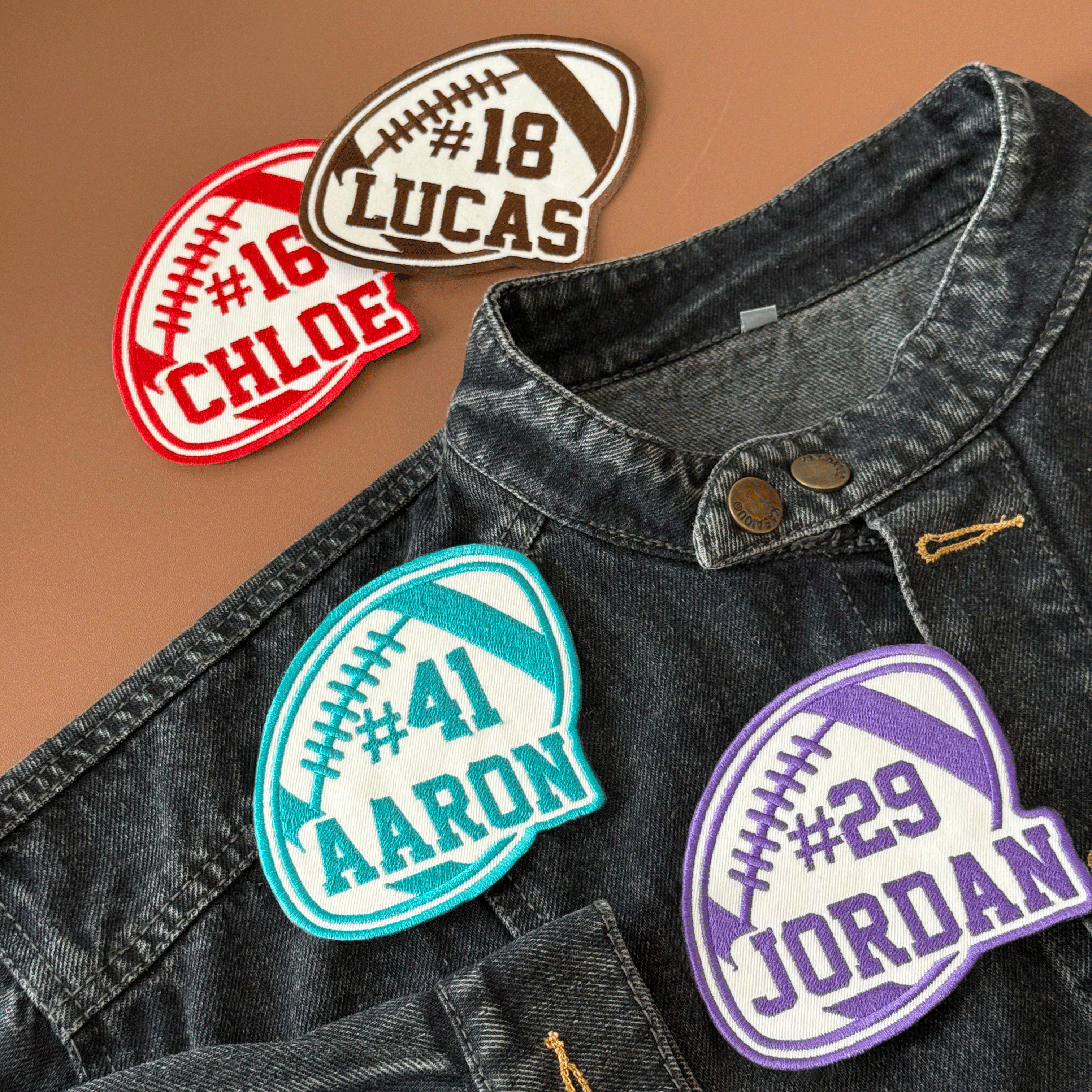 Custom Embroidered Name & Number