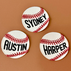 Personalized Baseball Name Patch