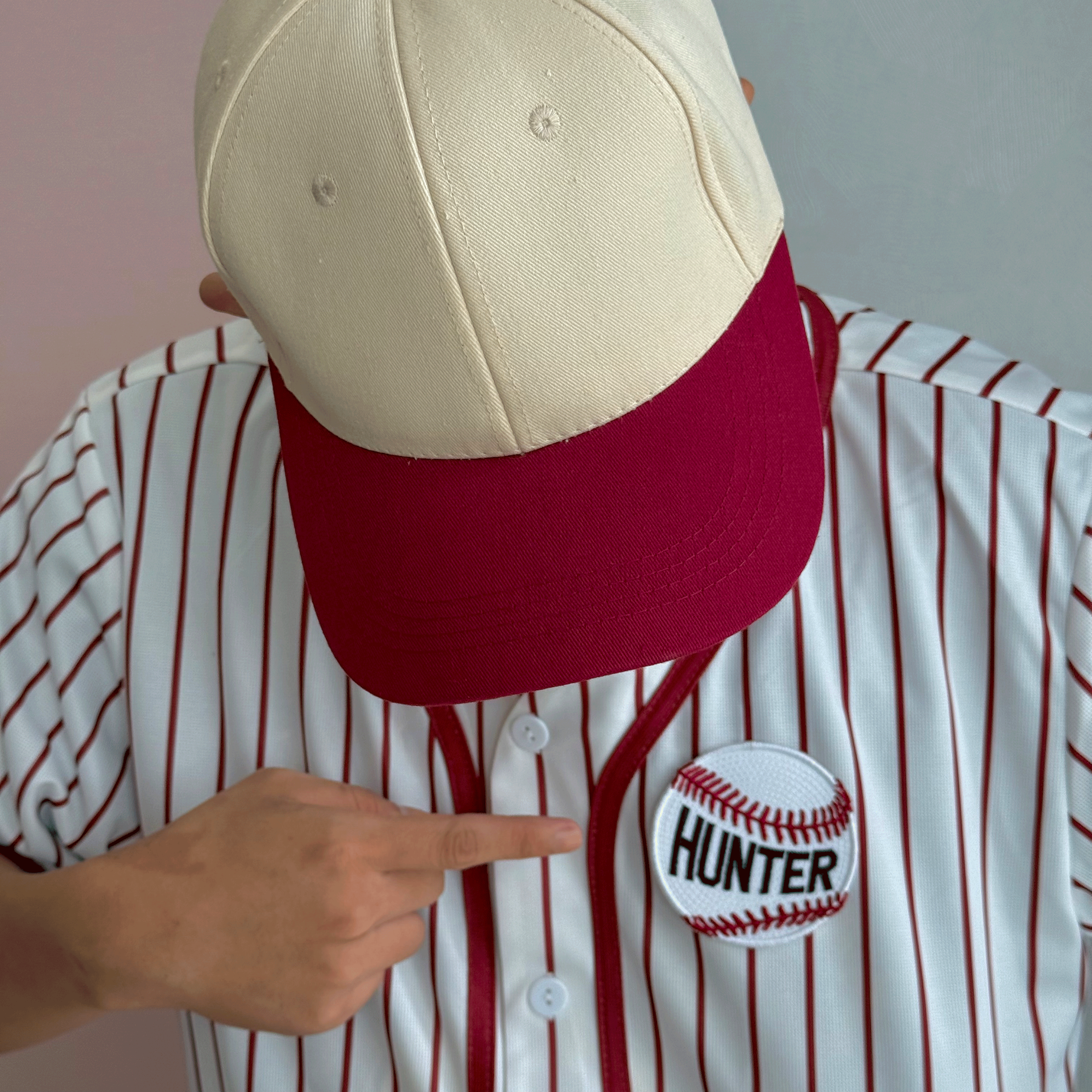 Personalized Baseball Name Patch