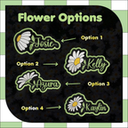 Custom Daisy Name Patch