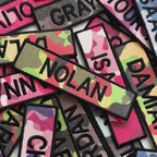 Custom Camo Name Patch for Backpack, Jacket & Tactical Gear
