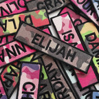 Custom Camo Hunting Name Patch for Uniform