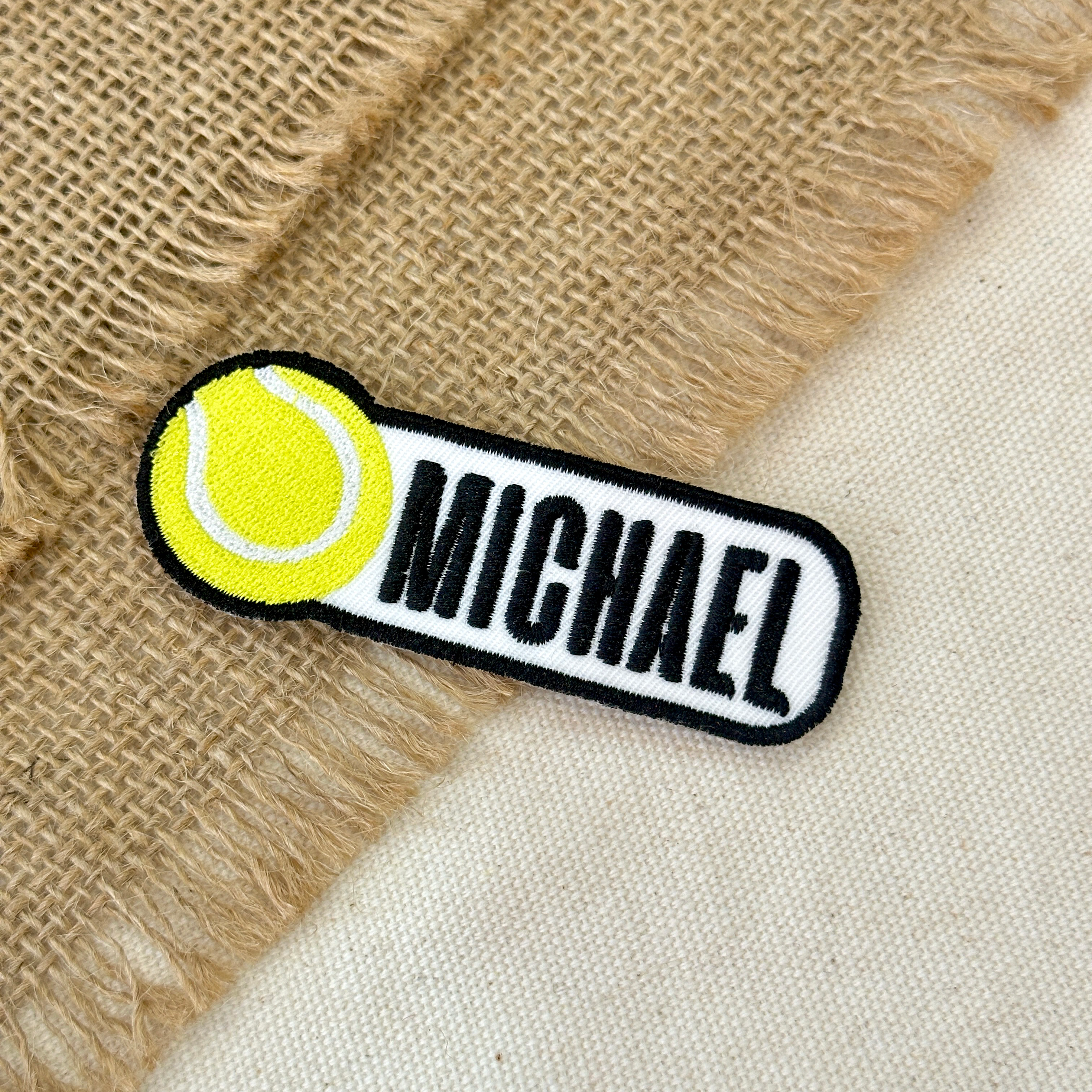 Custom Softball Name Patch