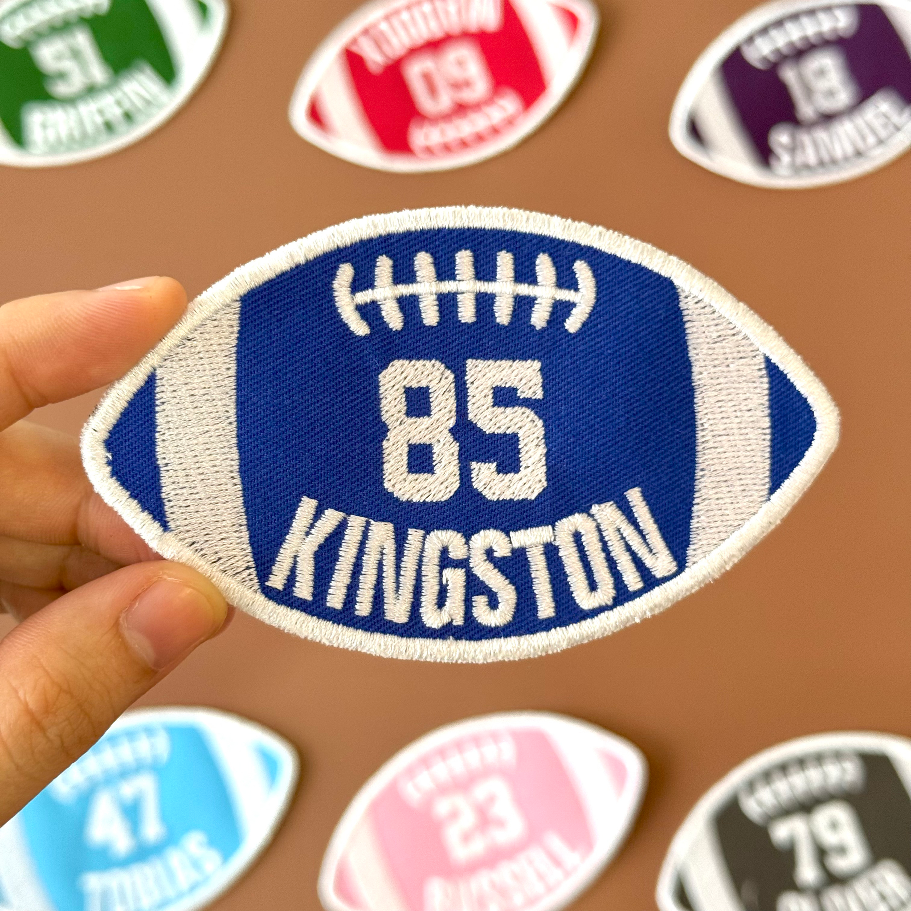 American Football Name Patch
