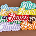 Custom Embroidered Word Patch