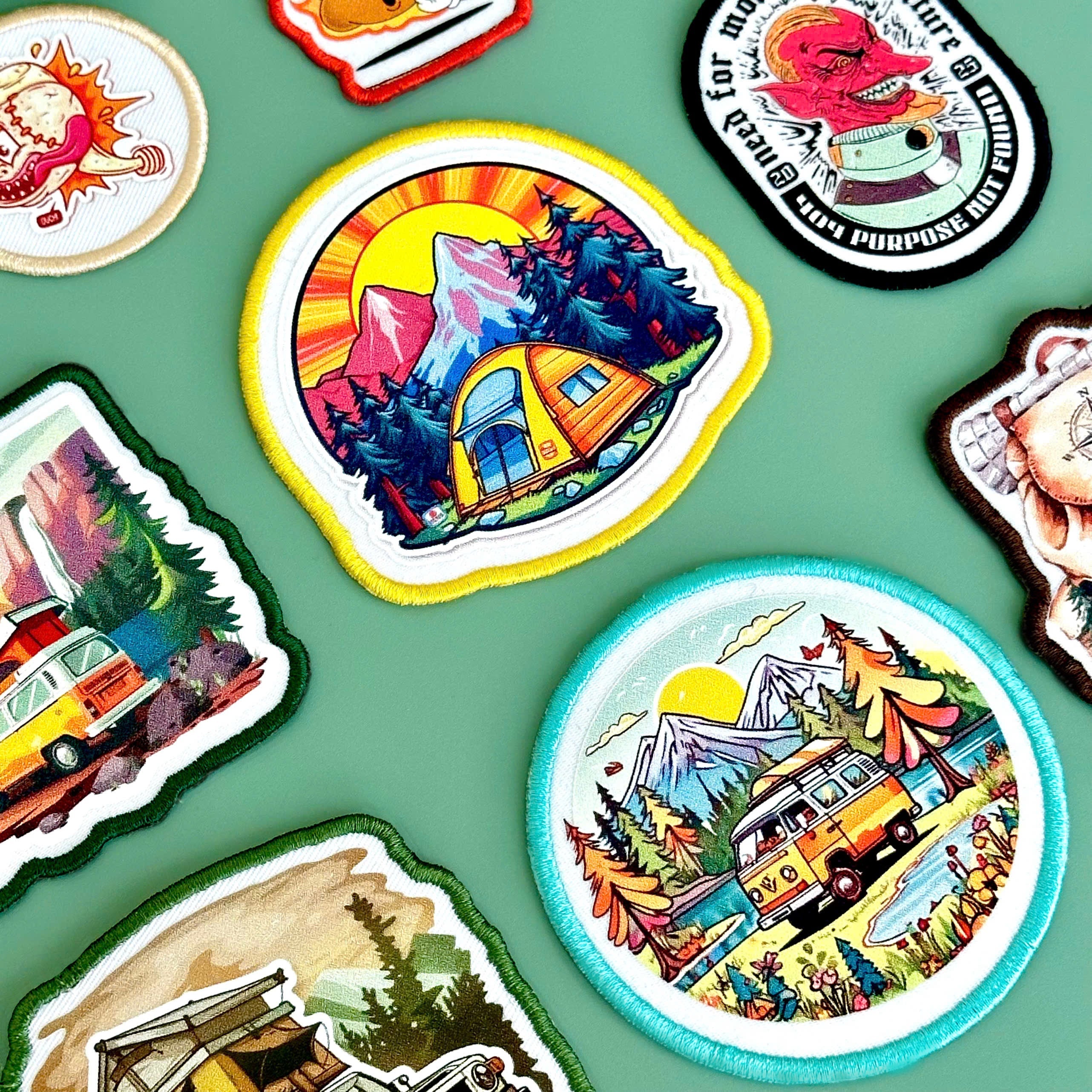 Travel Memories & Scenery Embroidered Patch