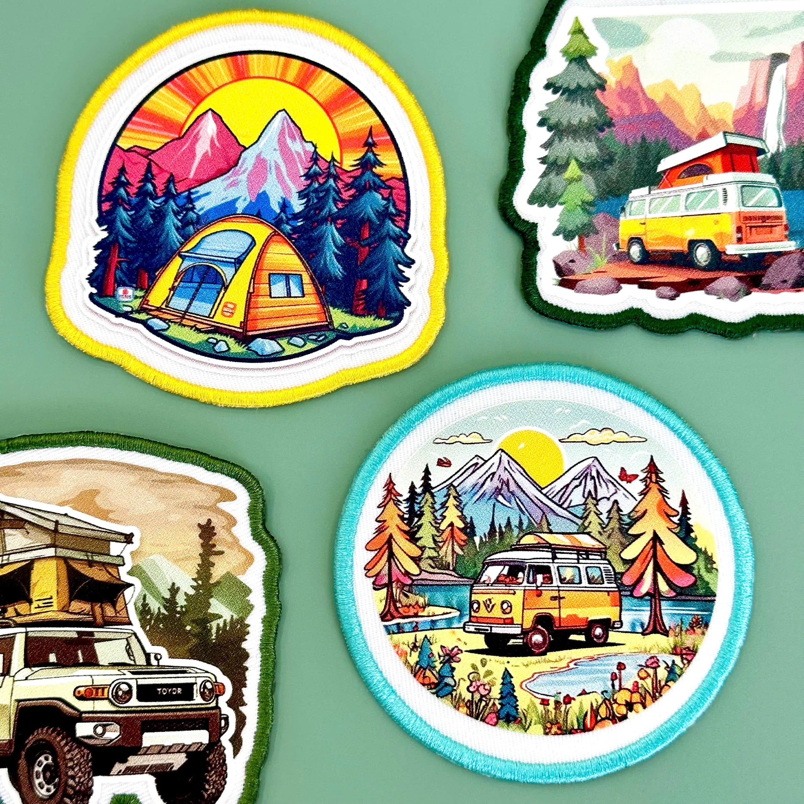 Travel Memories & Scenery Embroidered Patch