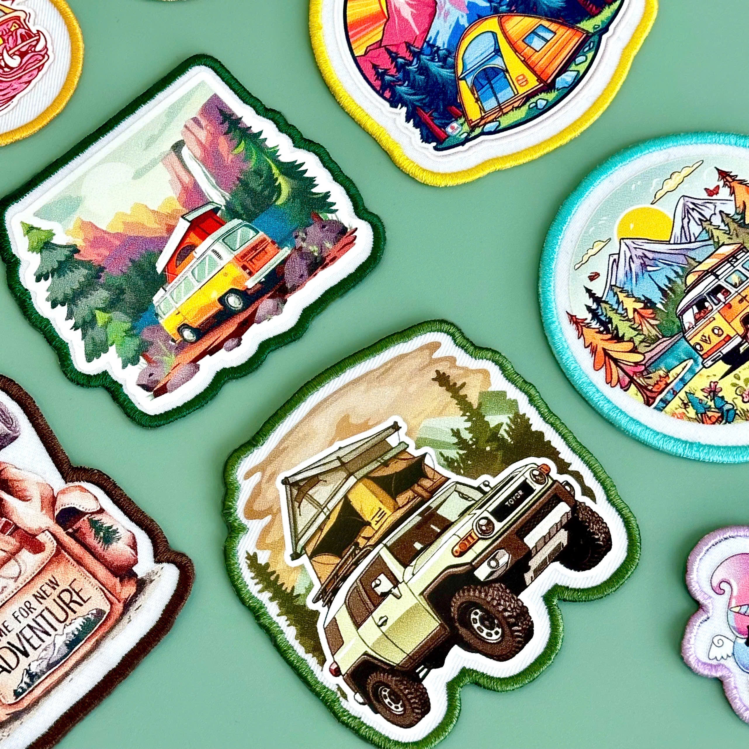 Travel Memories & Scenery Embroidered Patch